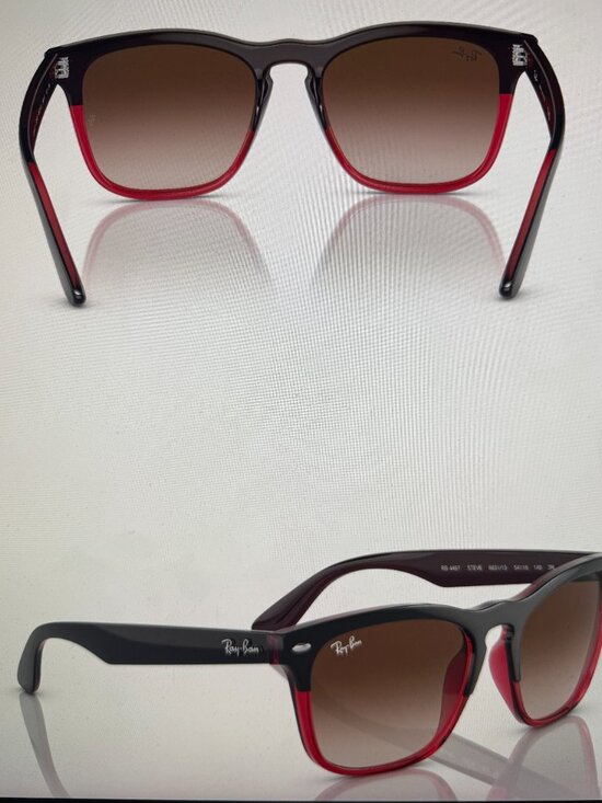 Ray-Ban RB4487 STEVE Sunglasses 54mm Lens 18mm Bridge 145mm Arm Case Cloth NEW main image 5